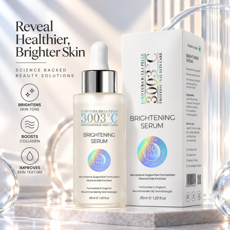 Brightening Serum Skincare Advertisement